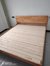 林氏家居全实木床双人床1.8米1.5米可选主卧室大床原木风床架单人床PK13A 【低铺|排骨架】床+零胶弹簧床垫+床头柜*1 1.8米x2米 实拍图