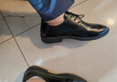 孚尼奴皮鞋男正装年轻人休闲商务男士工作鞋英伦风青年西装黑色男鞋 商务黑（高阶版） 鞋底有改进 42 实拍图