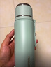 富光保温杯男女学生大容量儿童水杯316L不锈钢便携防漏钢盖泡茶杯子 500ml绿色【升级316钢+内钢盖】 实拍图