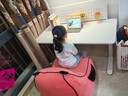 爱果乐学习桌儿童书桌电脑桌写字桌实木书桌升降桌学习桌子中学生大白桌 1.2m+光屿Pro全光谱护眼灯（含洞洞板） 实拍图