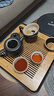 京东京造茶具整套 套装功夫茶盘茶台茶壶【黑陶小雅】 12件套家用茶具 实拍图