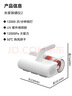 米家雷总同款 小米除螨仪2 家用手持除螨机床上去螨虫 UV-C杀菌除螨虫大吸力热风烘干【床宝】 实拍图