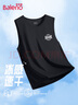 班尼路（Baleno）冰丝背心男夏季冰感无袖上衣男士网眼运动透气速干潮流痞帅坎肩 实拍图