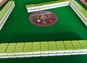 荟慈麻将自粘桌布麻将桌自动麻将机桌面贴布垫子加厚消音布台面布配件 平绒无痕 【加厚加密强胶】880绿 实拍图