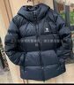 骆驼（CAMEL）抱抱户外羽绒服鸭绒加厚面包服秋冬拒水保暖时尚潮流防风运动外套 幻影黑，男女同款，A1W2PN121N5 L 实拍图