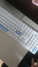 京东京造J104有线机械键盘gasket结构18键热插拔客制化背光S茶轴透光键帽 双侧RGB 游戏办公 海盐芝士 实拍图