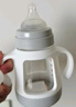 爱得利（evorie）玻璃奶瓶 宽口径带保护套带手柄奶瓶 婴儿奶瓶160ml (0-3个月) 实拍图