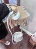 美的（Midea）【带熨衣板】挂烫机家用立式熨烫机/便携大功率手持电熨斗/小型服装商用蒸汽机/政府补贴YGJ18DB 实拍图