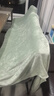 罗莱家纺毛毯  加厚法兰绒毯子办公室居家午睡空调被毯子 粹·超柔晚安A类法兰绒毯 绿 200*230cm 实拍图