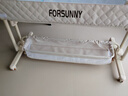 FORSUNNY婴儿床可移动拼接床多功能折叠床宝宝摇篮摇摇床新生儿护理尿布台 哄睡神器婴儿床+免安装一键折叠 铝合金带尿布台蚊帐床垫凉席头枕 实拍图