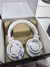铁三角（Audio-technica）ATH-M50X WH 头戴式专业全封闭音乐HIFI耳机 白色 实拍图