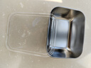 户外装备不锈钢保鲜盒摆摊野餐盒长方形多用盒冰箱不锈钢 【加厚不锈钢】带盖1个装 实拍图