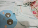 舒贝怡婴儿衣服新春秋款新生儿连体衣长袖宝宝哈衣可爱儿童爬服蓝 66CM 实拍图