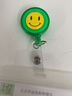 卡富仕（cardfuss） 笑脸透明易拉扣拉伸打卡伸缩扣医生护士工作牌门禁卡腰卡扣胸卡胸牌夹子拉伸扣 9706白色伸缩扣 1个 实拍图