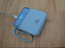 闪科威 3C认证【120W快充】充电宝20000毫安自带线可上飞机小巧便携大容量超薄移动电源适用小米苹果华为 【3C认证】蓝色丨顶配版丨进口电芯丨提速999% 20000毫安丨可上飞机丨智能控温丨自带 实拍图
