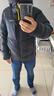 Rab 800篷连帽山地羽绒服男轻量保暖户外防泼水耐磨鹅绒服 QDN-69 黑色 S 实拍图