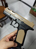 途象 儿童玩具枪格洛克手枪G17黑沙连发抛壳软弹枪可发射玩具男孩礼物 实拍图