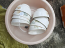 高颜值家用银杏时光米饭碗大面碗陶瓷餐具家用新骨瓷陶瓷碗 银杏时光 4.5英寸4个碗 实拍图