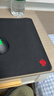 CHERRY樱桃 超大鼠标垫 办公桌垫 键盘垫 游戏鼠标垫 高密纤维顺滑鼠标垫 黑色细面 900*350*4mm 实拍图
