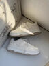 森马配裙子小白鞋女鞋2025冬季新款皮面鞋透气舒适休闲鞋子运动鞋 米白色加绒【下单就送配饰】赠送运费险 37 实拍图