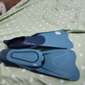 迪卡侬（DECATHLON）潜水装备成人自由潜短脚蹼专业浮潜脚蹼游泳训练蛙鞋OVS 蓝灰色 40-41 实拍图