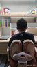 京东京造沐光桌100w护眼大路灯儿童学习桌书桌椅套装升降学生写字桌1.2m棕 实拍图