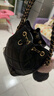 CHARLES&KEITH绗缝菱格链条水桶包双肩包包女包女友生日礼物CK2-10701506 Black黑色 M 实拍图