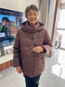 唐致中老年羽绒服女短款新中式妈妈冬季外套60岁老人奶奶太太加厚冬装 【新国标90绒】咖色 2XL 【建议106-120斤】送运费险 实拍图