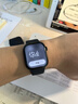 Apple/苹果 Watch Series 10 智能手表GPS款42毫米亮黑色铝金属表壳黑色运动型表带S/M MX1M3CH/B 实拍图