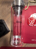 希诺双层玻璃杯男家用商务办公泡茶杯子过滤车载水杯XN-9301 265mL 实拍图