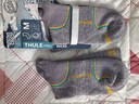 ZEALWOOD美丽诺羊毛户外登山滑雪徒步袜全加厚舒适保暖中筒袜极北之地 灰色（全加厚1双装） M（39-42） 实拍图
