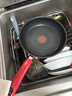 特福（Tefal）平底锅家用牛排不粘煎锅少油烟有钛煎饼锅电磁炉燃气灶通用24cm 实拍图