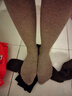 猫人3双装女士袜子女秋冬潮流jk长筒袜女过膝袜日系jk透气大腿袜 实拍图
