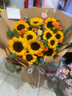 艾斯维娜鲜花速递向日葵混搭花束生日礼物全国同城配送 11朵向日葵花束 实拍图