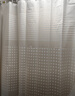 美居客 浴帘 PEVA浴室帘 免打孔浴帘布卫生间隔断帘180*180CM米兰鹅卵石 实拍图
