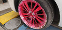 卡嘉易汽车轮毂喷漆轮毂改装可撕喷膜车轮钢圈修复手喷漆轮毂改色自喷漆  蔷薇红【买3瓶送1瓶】 实拍图