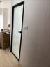 欧派卫生间门厕所门浴室门厨房门 室内钛镁合金玻璃门航空铝合金门 阳台多联动折叠推拉门极窄门可定制 3Z(平开门 无界边框) 单包(1.5㎡以内) 实拍图