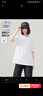 JEANSWEST CLUB真维斯纯棉短袖2025年夏季t恤女装美式宽松时尚百搭白色学生上衣 实拍图
