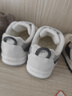 牧童童鞋宝宝学步鞋男冬款加绒保暖婴儿鞋子女童软底 椰子灰 25  实拍图