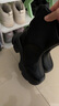 他她TATA喵爪靴2025秋冬百搭时装靴女短靴新款弹力靴 黑色 35 实拍图