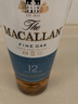 麦卡伦（MACALLAN）12年 黄金三桶 苏格兰单一麦芽威士忌 700ml 40度 礼盒装 实拍图