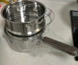 康巴赫（KBH）316L不锈钢奶锅宝宝辅食锅带蒸屉婴儿煎煮一体小奶锅煮面锅16cm 实拍图