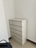 林氏家居现代简约北欧小户型四斗柜抽屉柜子收纳柜储物柜卧室客厅LS187E 【白色】0.8米五斗柜 实拍图