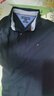 TOMMYBULL美国TOMMY汤米夏季纯棉男士短袖POLO衫男装纯色翻领半袖珠地棉 藏青纯色领 L(145-170斤) 实拍图