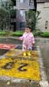 lemonkid儿童雨衣男童女宝宝雨披小学生雨具 蒂娜彩虹星星兔连体 S 实拍图