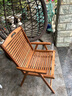 曼好时可折叠靠背椅子家用懒人躺椅阳台休闲楠竹凉椅户外便携式露营餐椅 楠竹折叠椅【加高款】 实拍图