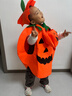甜蜜点万圣节服装儿童男女孩cosplay服饰装扮南瓜服披风演出道具装饰 实拍图