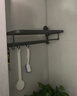 太力浴室吸盘式毛巾架卫生间上墙置物架厕所壁挂毛巾挂架子浴室浴巾架 实拍图