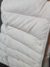 雪中飞经典新款基础舒适轻薄羽绒便捷短款保暖羽绒小马甲轻盈便携舒适 浅亚麻|7100-女 M 165/88A 实拍图