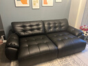 卡尔适电动功能真皮沙发客厅2025新款复古零靠墙多功能伸缩沙发床太空云 【云端舒适坐感】2.82米多人位 【S+级进口纳帕头层皮】旗舰版 实拍图